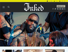 Tablet Screenshot of inkedmag.com